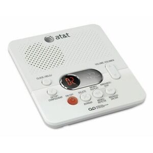 AT&T 1740 Digital Answering System With Time and Day Stamp - White New in Box!